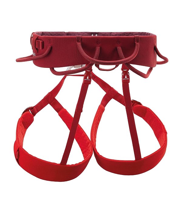Petzl pánský sedák Adjama, tm. červená, M